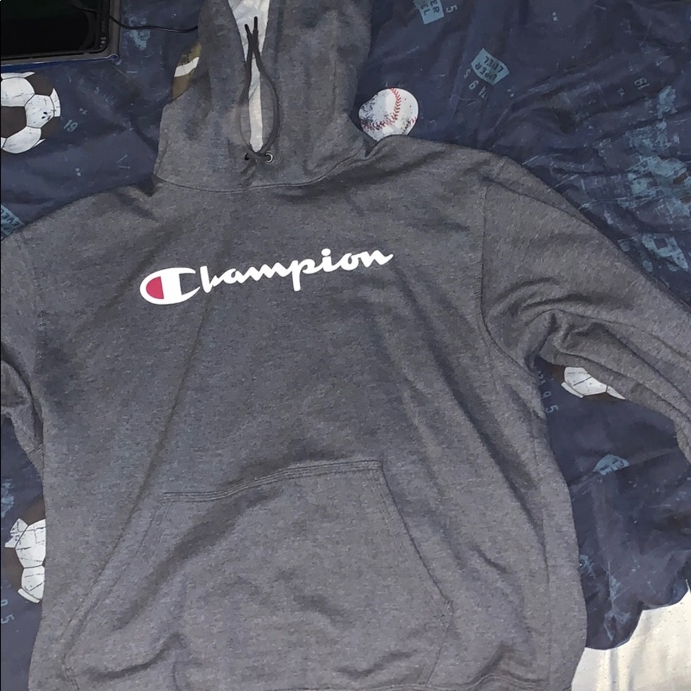 Authentic Champion Pullover Hoodie  Men